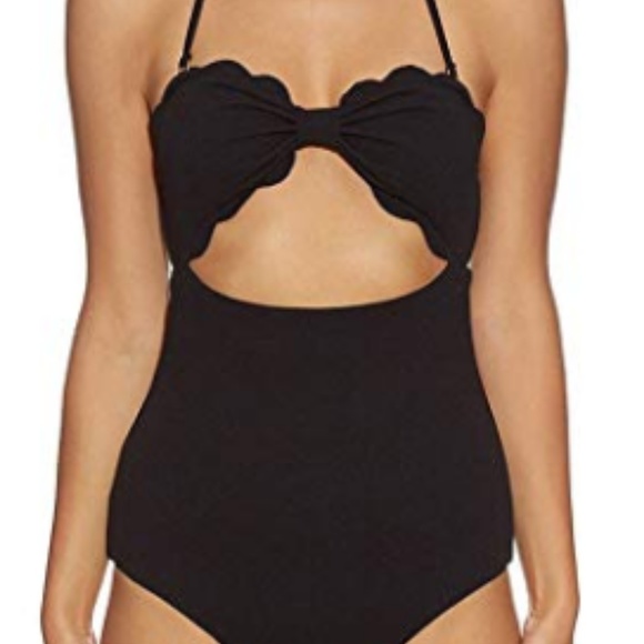 One Piece Swimsuit High Waisted Monokini - Picture 4 of 6